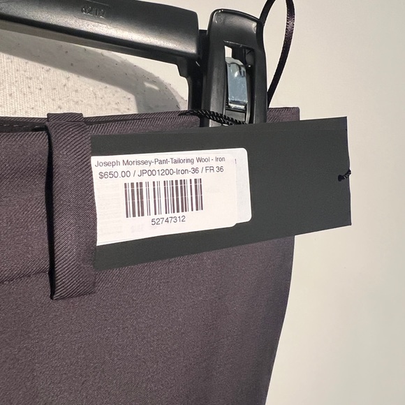 Joseph,Tailoring Wool Morrissey Trouser, Size 36 Truffle Color - Picture 4 of 5